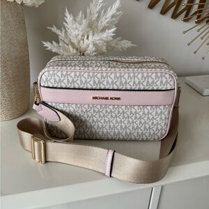 Michael Kors Kenly Large Logo Crossbody Bag